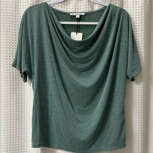Green Envelope Women's Top